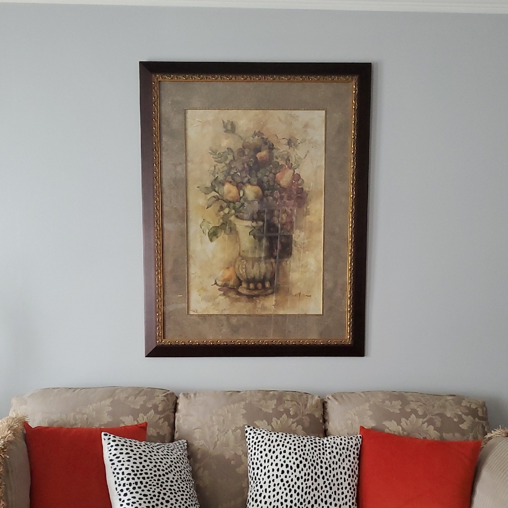 True Vintage 90's- Old World Fruit- By Marilyn Hageman